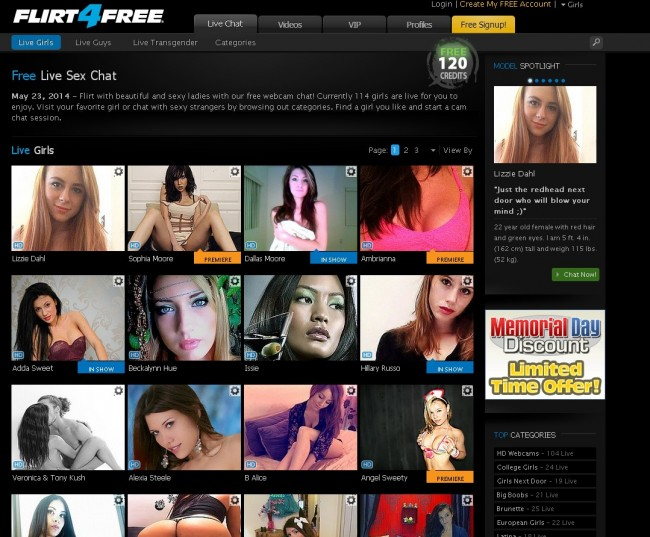 Flirt4Free and great sex toys